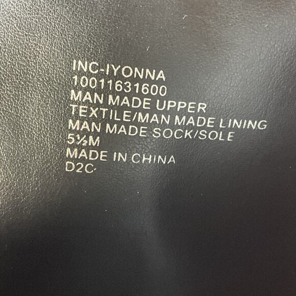 NEW I.N.C. Women’s Iyonna Over the Knee Slouch Boots Silver Size 5.5M - Picture 5 of 10